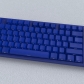 Classic Blue 104+41 Cherry Profile ABS Doubleshot Keycaps Set Side Legends for Cherry MX Mechanical Gaming Keyboard